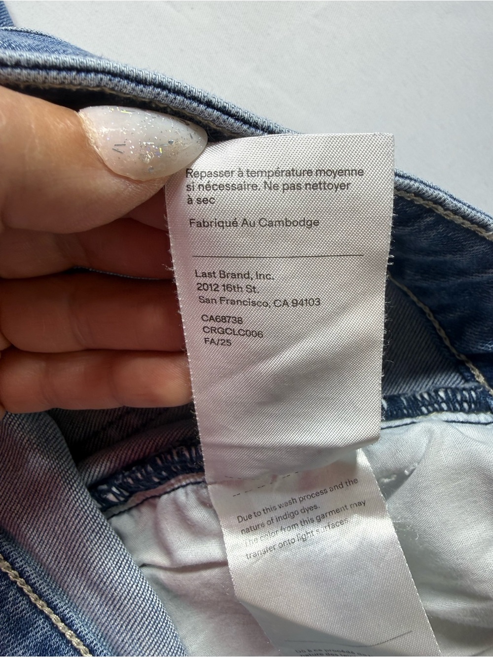 Quince Light Blue High-Rise Wide Leg Jeans Size 32 - Picture 11 of 12